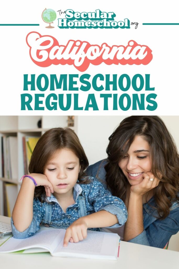 California Homeschool Laws Homeschooling in California California has low levels of homeschool regulation in place and it's important that you know the steps required for homeschooling your children in California. Once established, private school homeschools in California have an exceptional amount of freedom.