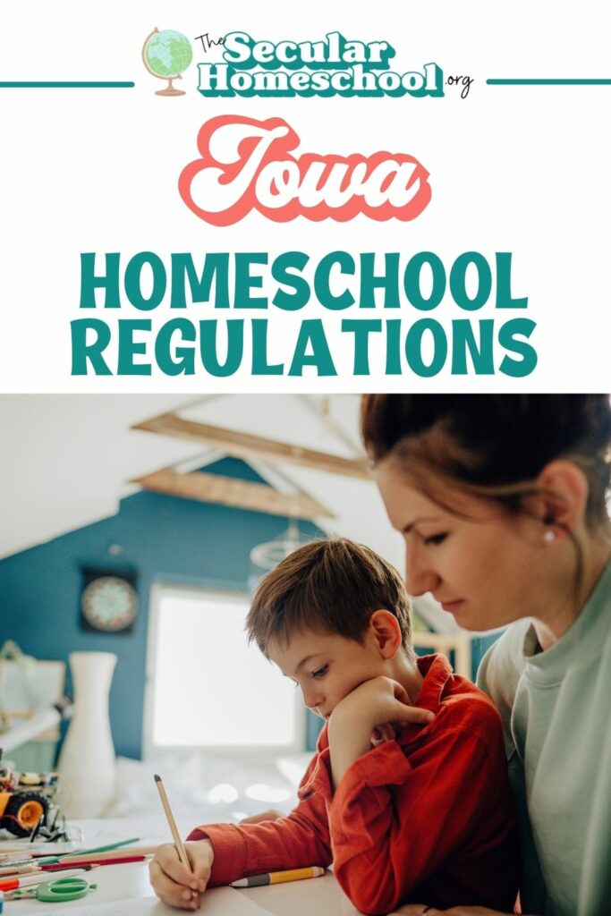 Depending on the homeschool choice you make in Iowa will decide how much regulation your homeschool has. Make sure you pick the right homeschool choice for your family in Iowa.