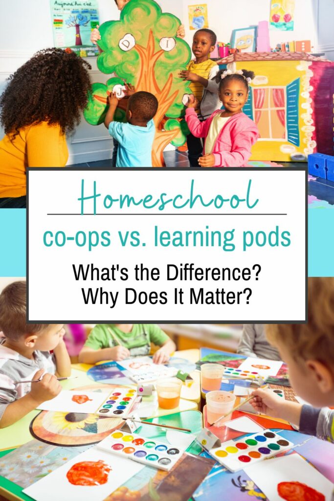co ops vs learning pods What is a Homeschool Co-Op What is a homeschool co-op? Are homeschool co-ops allowed in your state? How do you find a homeschool co-op? These are all questions that I'm asked when new homeschoolers are figuring things out.