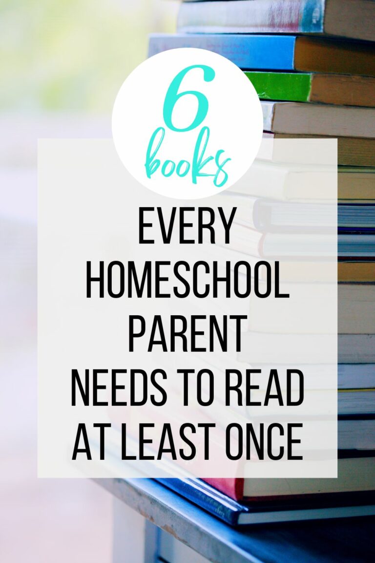 6 Books Every Homeschool Parent Should Read - Our Adventures In 