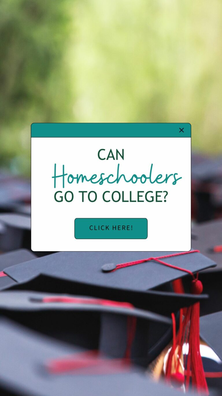 Homeschooling and College Our Adventures in Homeschooling