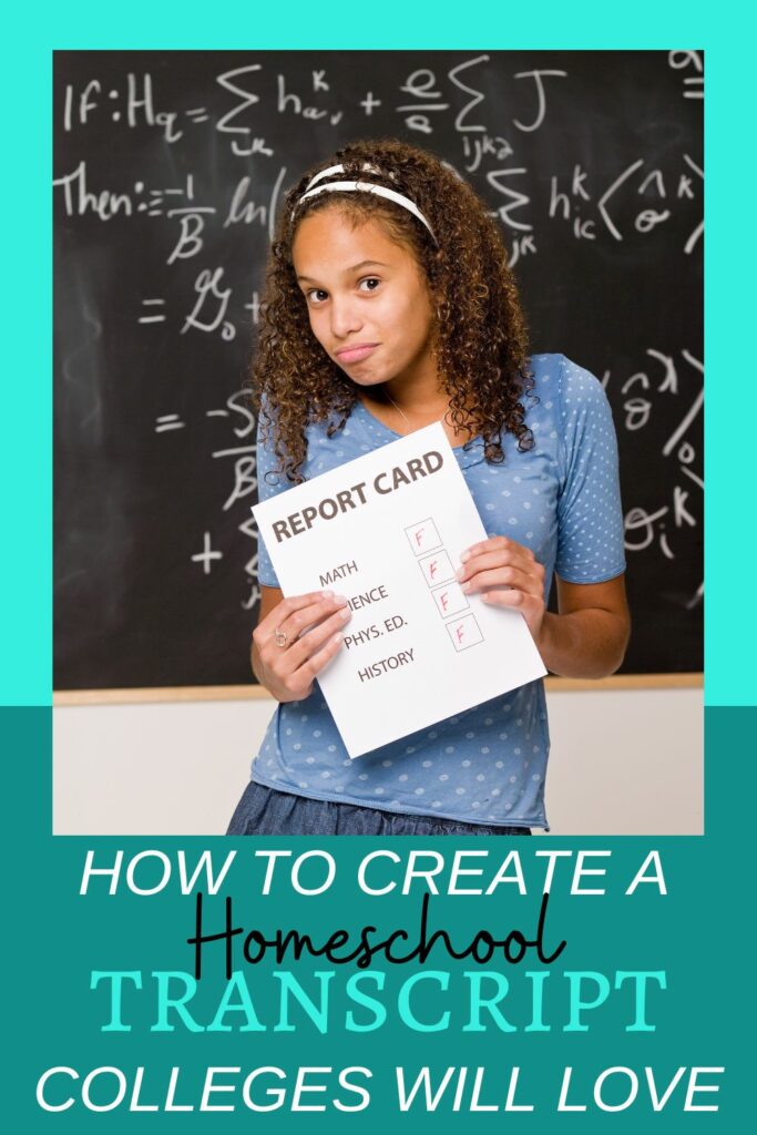 how to create a homeschool transcript Homeschooling and College When it comes to homeschooling the high school years, many parents have questions when it comes to college applications and how homeschooling affects admittance.