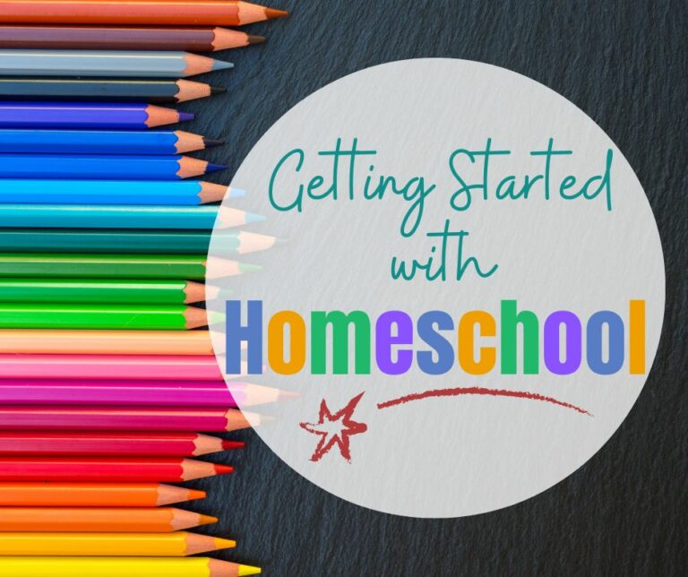 How to Get Started With Homeschool - Our Adventures in Homeschooling
