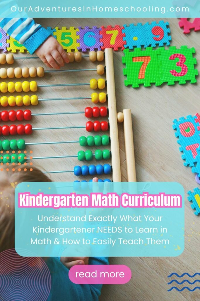 Homeschool Kindergarten Math Curriculum