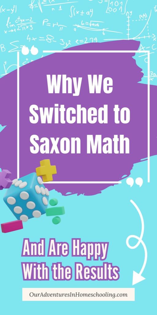 Saxon Math Homeschool